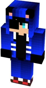 blue foxy human