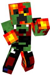 Lava Creeper Zombie Crafting dead