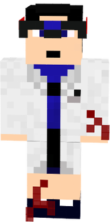 Skin Do Vinícius Jaleco de Cientista