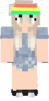 Odette swims
