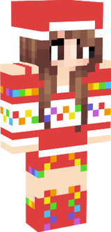 santa klaus girl
