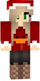 minecraft skin kerstmis