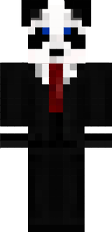 panda de terno
