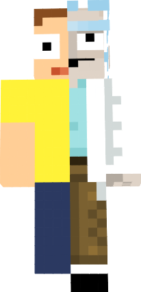 Preview of texture: RICK AND MORTY BY RCF2