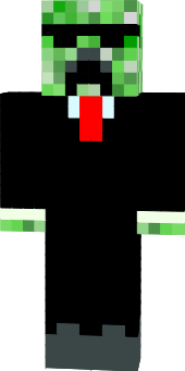Preview of texture: creeper in a suit