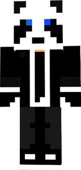 panda in suit