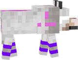 Pink n Purple Wolf