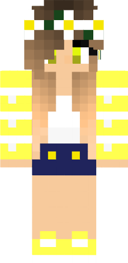 Preview of texture:  Goldenglare flower outfit
