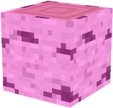 pink wood log