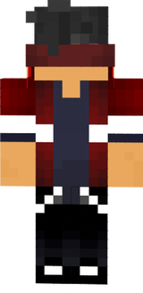 aaron wearing a thing