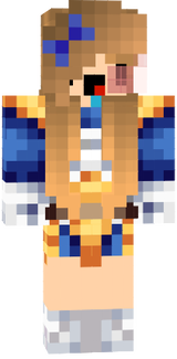 sayajin girl chibi 