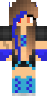 blue wolf girl