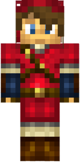 Brown Hair Red Link