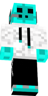 skin 3 slijm kubus blauw