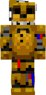 withered golden freddy fnaf 2