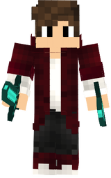 Cool Red Hoodie Boy
