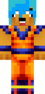 mikecrack con disfraz de goku 