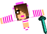 Pink and White
