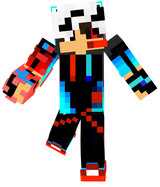 red blue