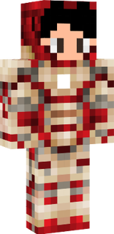 ZetaGamer26 com a armadura do Iron Man