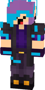 moonkase metade de preto azul claro e roxo