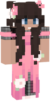 pink dress e