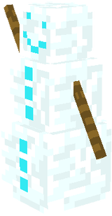 Icy Eyed Snowman