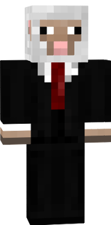 sheep in a suit