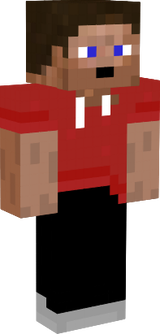 red hoodie
