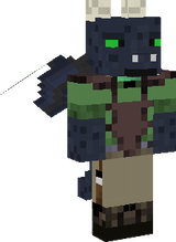 Black Dragon W/ Green Shirt