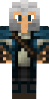 Archer with helmet