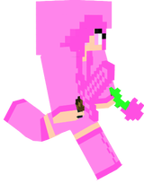 cute pink girl :3