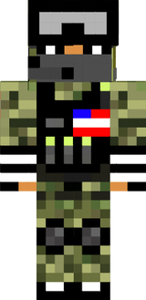 City Army Bulldog America Date A Live 12345 Skin