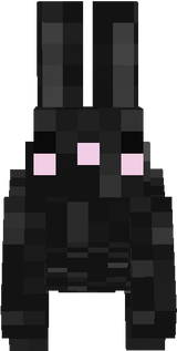 cute black bunno