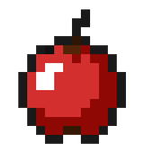 red apple