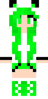 green wolf girl
