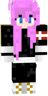 danish pink haird girl