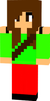 Minecraft Nova skin Íjász lány