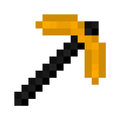 Anceptical gold pickaxe