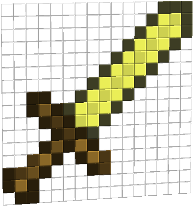 Preview of texture: Ulfberht gold sword