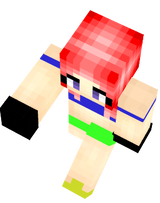 Red hair (used a base and cut off the head)