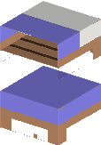 blue bed :)