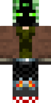 Preview of texture: Enderman Creeper Hunter