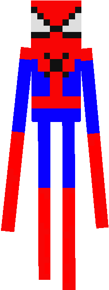Preview of texture: Spider-Man Ender Mod 1.12.2