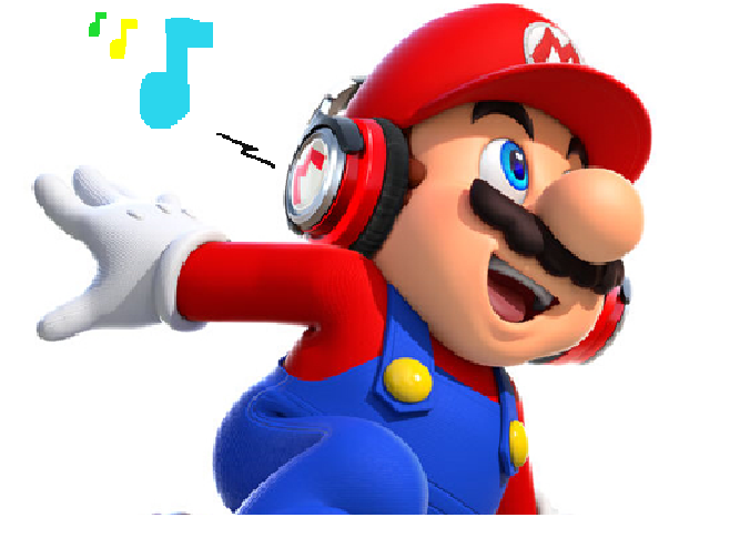 Preview of texture: Mario music 