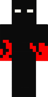 scary  black herobrine