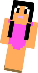 Girl in swimming costum