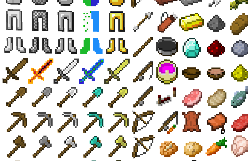Preview of texture: Espada,Armadura e espada meiq doida do sol doido