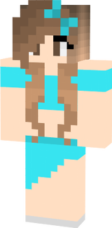 blue girl beach party 2