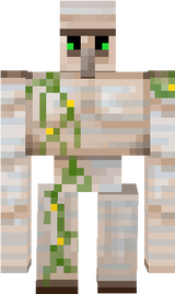 Green Eyed Iron Golem